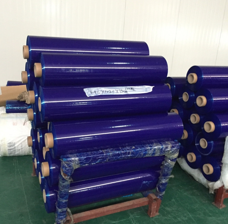 Low-Tack Film for Glass Surfaces