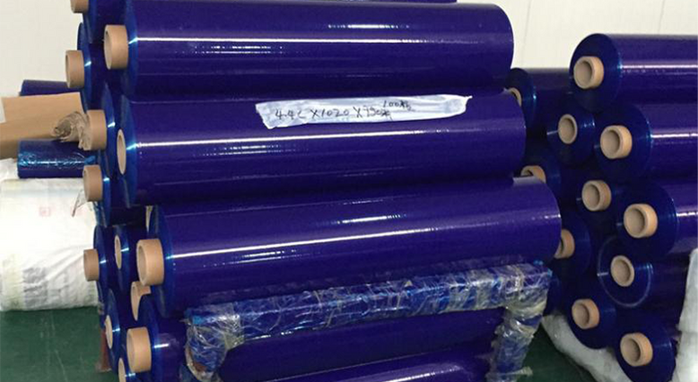 Blue LDPE Protective Film (No Printing)