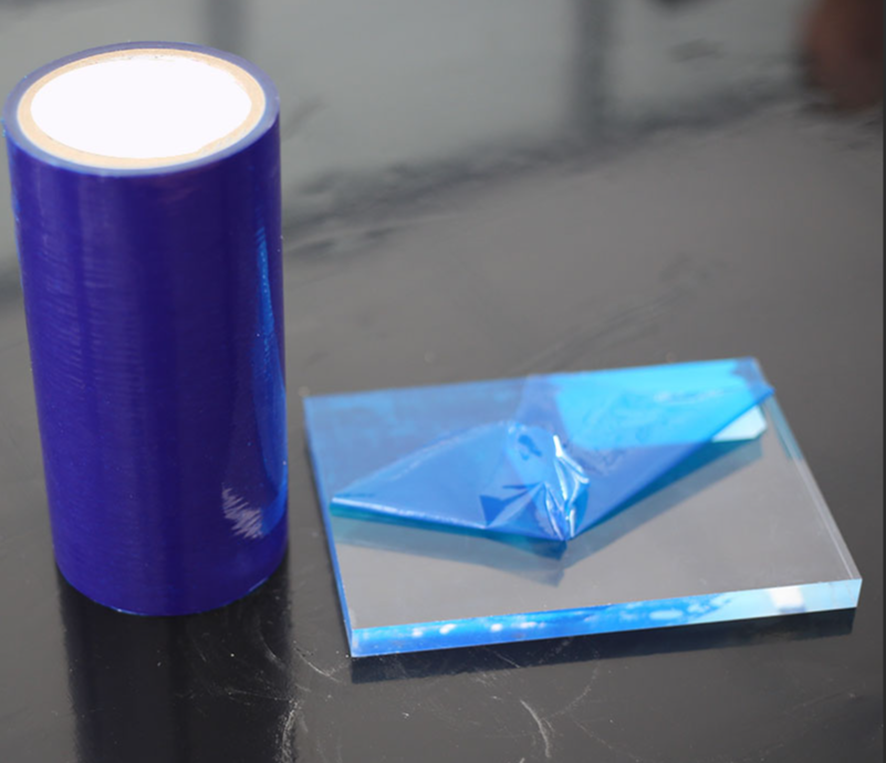 Low-Tack Film for Glass Surfaces 3